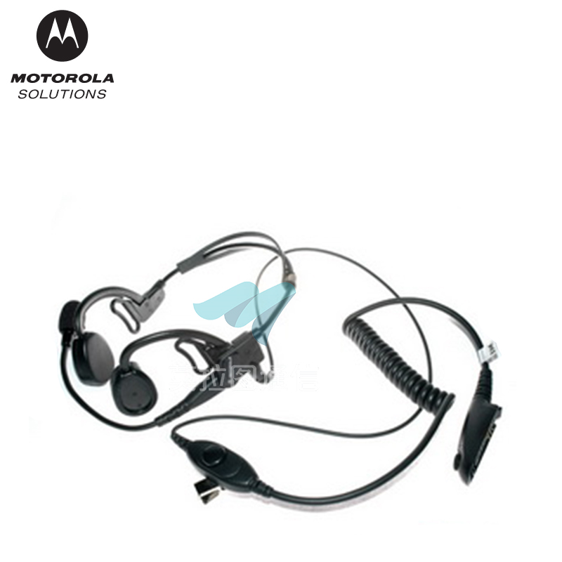 RMN4048带有旋转臂麦克风和PTT的太阳穴头戴式耳机