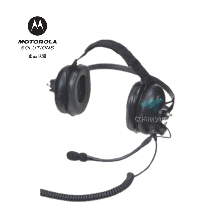 PMLN5151带消噪旋转臂麦克风的重型头戴式耳机，降噪等级=24dB